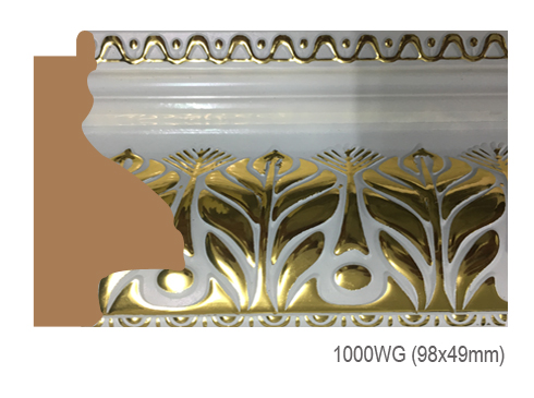 Thanh khung, phào (nẹp) làm khung tranh, khung hình mã 1000WG