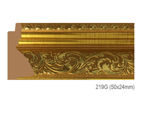 Thanh khung, phào (nẹp) làm khung tranh, khung hình mã 219G