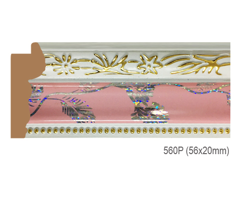 Thanh khung, phào (nẹp) làm khung tranh, khung hình mã 560P