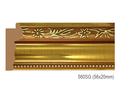 Thanh khung, phào (nẹp) làm khung tranh, khung hình mã 560SG