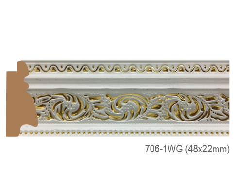 Thanh khung, phào (nẹp) làm khung tranh, khung hình mã 706-1WG