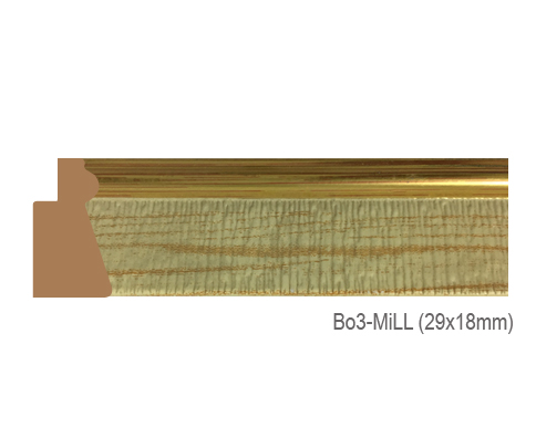 Thanh khung, phào (nẹp) làm khung tranh, khung hình mã BO3 MILL
